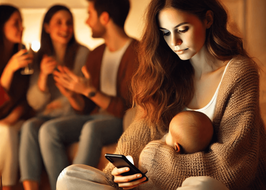 Essere la prima a diventare mamma: Un Viaggio tra Solitudine e Trasformazione